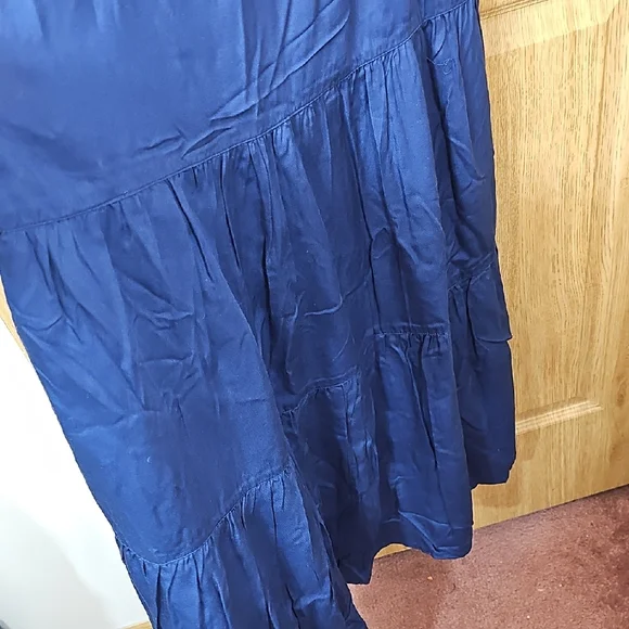 Elegant Navy Maxi Dress - Picture 8 of 11